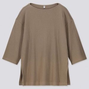 BOGO - Uniqlo Wide Ribbed Relaxed Tunic